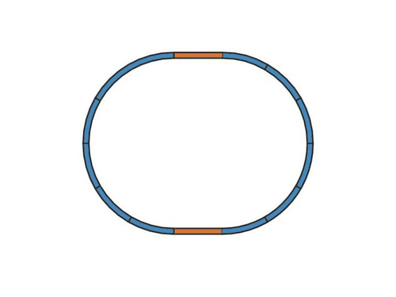 Piko Sada kolejí A (základní ovál) - 55300